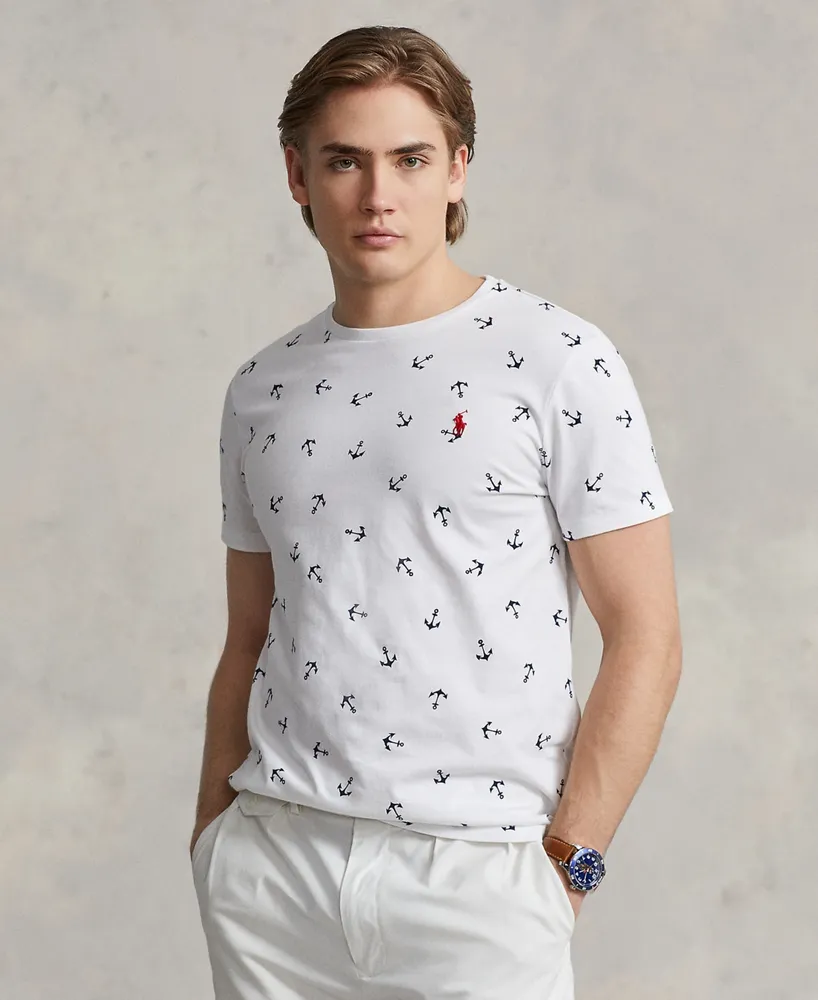 Polo Ralph Lauren Men's Classic-Fit Printed Jersey T-Shirt