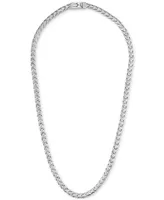 Bulova Men's Link Chain 24" Necklace in Stainless Steel