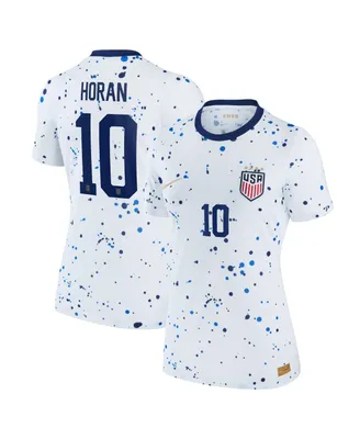 Women's Nike Lindsey Horan White Uswnt 2023 Home Replica Jersey