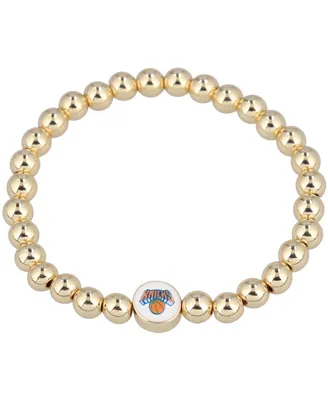 Women's Baublebar Gold-Tone New York Knicks Pisa Bracelet - Gold