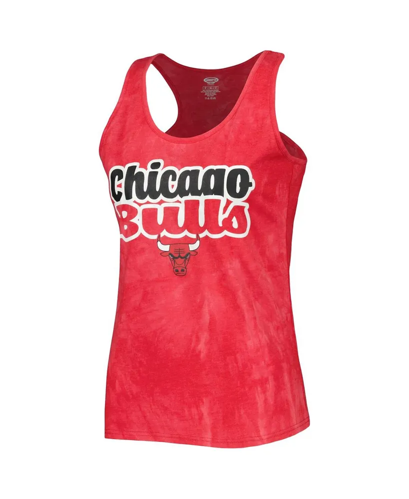 Women's Concepts Sport Red Chicago Bulls Billboard Tank Top and Shorts Sleep Set