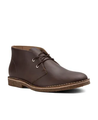 Men's Toby Casual Two-Eye Desert Chukka Boots With Crepe Sole