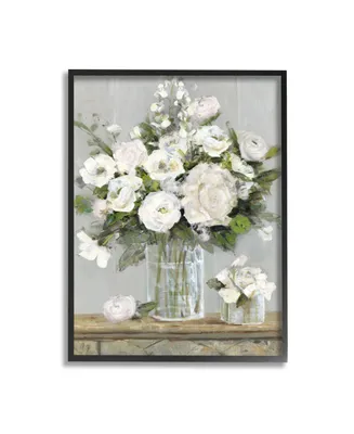 Stupell Industries Country Floral Scene Framed Giclee Art, 16" x 1.5" x 20