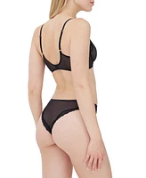 Skarlett Blue Women's Passion Mesh Unlined Underwire Bra