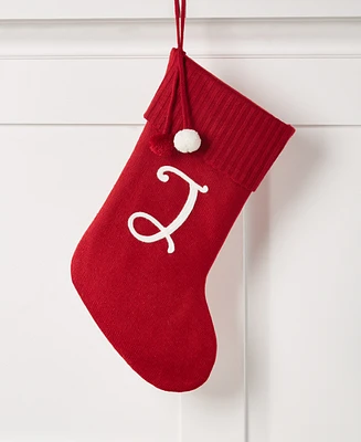 Holiday Lane Initial Stockings, Created for Macy's