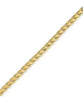 Bulova Men's Link Bracelet in Gold-Plated Stainless Steel