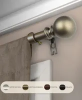 Rod Desyne Luna Adjustable 5 8 Curtain Rod 18 28 Collection