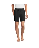 Lands' End Men's Big & Tall Knit Jersey Pajama Shorts