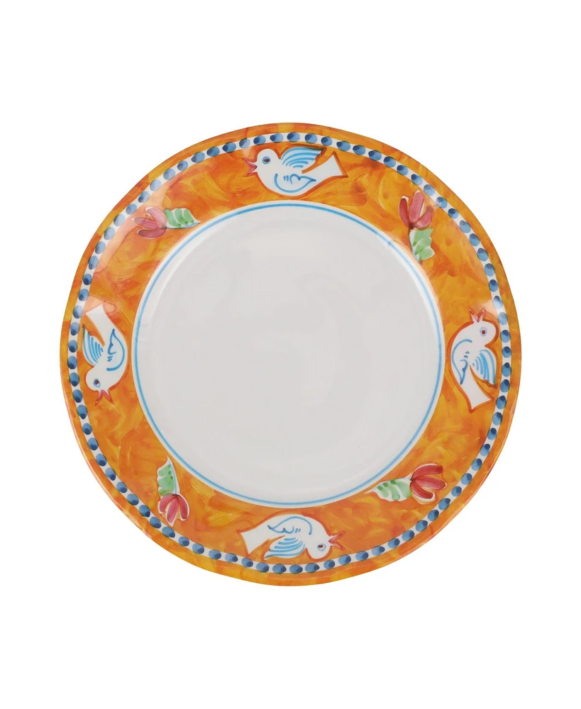 Vietri Melamine Campagna Uccello Dinner Plate