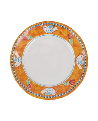 Vietri Melamine Campagna Uccello Dinner Plate