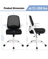 Costway Mesh Office Chair Adjustable Rolling Computer Desk Chair