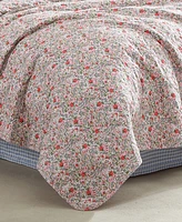 Laura Ashley Rowena Cotton Reversible Quilt