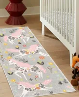 Bayshore Home Campy Kids Unicorns Area Rug