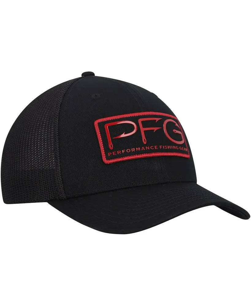 Men's Columbia Black South Carolina Gamecocks Pfg Hooks Flex Hat