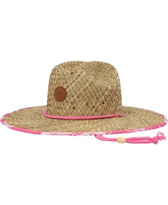 Women's Roxy Natural Pina to My Colada Printed Straw Lifeguard Hat