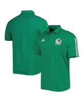 Men's adidas Green Mexico National Team Training Polo Shirt