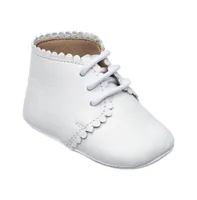 Elephantito Infant Boy Baby Scalloped Bootie