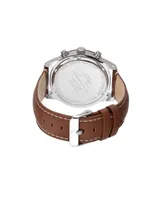 Porsamo Bleu Men's Arthur Genuine Leather Band Watch 1091FARL