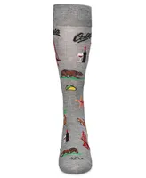 MeMoi Men's California Cool Rayon from Bamboo Novelty Crew Socks