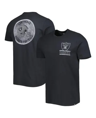 Men's '47 Brand Black Las Vegas Raiders Open Field Franklin T-shirt