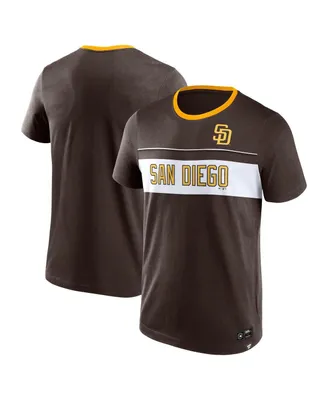 Men's Fanatics Brown San Diego Padres Claim The Win T-shirt