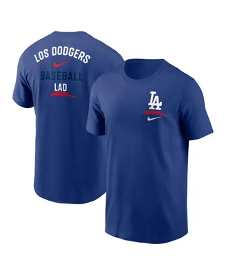 Men's Nike Royal Los Angeles Dodgers City Connect 2-Hit T-shirt