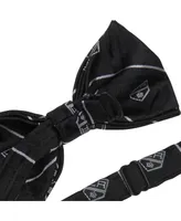 Men's Black Los Angeles Kings Oxford Bow Tie