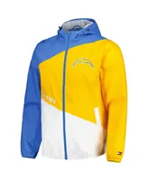 Men's Tommy Hilfiger Powder Blue, Gold Los Angeles Chargers Bill Full-Zip Jacket