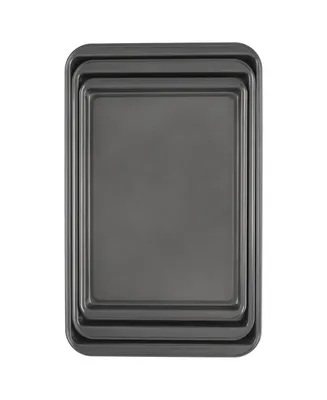 Good Cook Nonstick Steel Cookie Sheet, 3 Piece Set