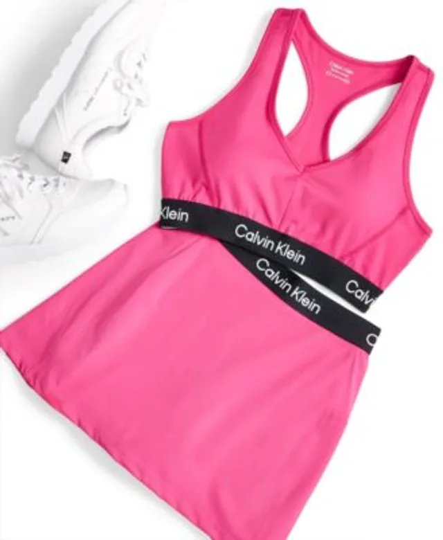 Buy Calvin Klein Performance Strappy Sports Bra - Pink