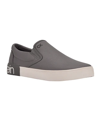 Calvin Klein Men's Ryor Casual Slip-On Sneakers