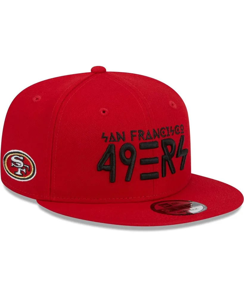 New Era Men's Scarlet San Francisco 49Ers Totem 9Fifty Snapback