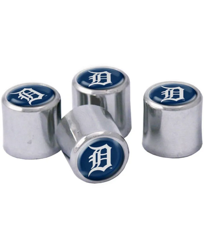 Wincraft Detroit Tigers 4-Pack Valve Stem Covers - Silver