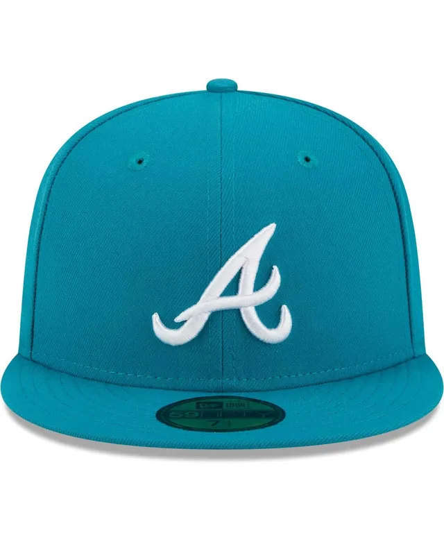 Lids Atlanta Braves New Era 1972 MLB All-Star Game Sky Blue Undervisor  59FIFTY Fitted Hat - Tan