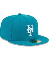 Men's New Era Turquoise York Mets 59FIFTY Fitted Hat