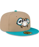 Men's New Era Tan Bowie Baysox Copa De La Diversion 59FIFTY Fitted Hat