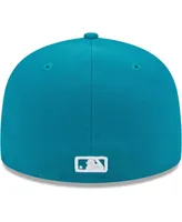 Men's New Era Turquoise Los Angeles Dodgers 59FIFTY Fitted Hat