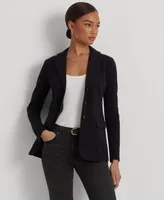 Lauren Ralph Sweater-Knit Blazer, Regular & Petite