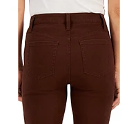 Style & Co Petite High Rise Natural Straight-Leg Jeans, Created for Macy's