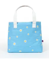 Shady Lady Daisy Extra Large, 100% Cotton Canvas Carryall Tote Bag