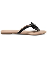 I.n.c. International Concepts Women's Mabae Bow Flat Sandals, Created for Macy's