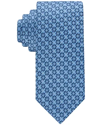 Tommy Hilfiger Men's Classic Daisy Medallion Neat Tie