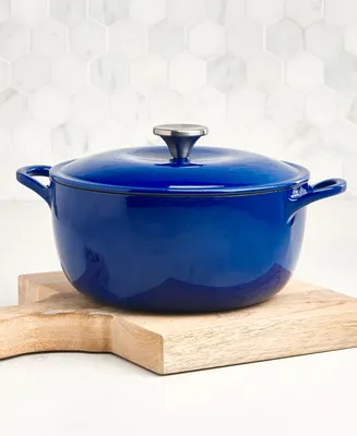The Cellar Enameled Cast Iron -Qt. Round Dutch Oven