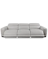 Closeout! Krofton -Pc. Beyond Leather Fabric Sofa with Power Motion Recliners