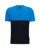 Boss by Hugo Boss Men's Regular-Fit Color-Blocked T-shirt