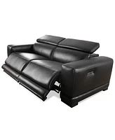 Closeout! Krofton 2-Pc. Beyond Leather Fabric Sofa with 2 Power Motion Recliners, Created for Macy's