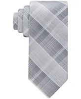 Calvin Klein Men's Ombre Plaid Tie