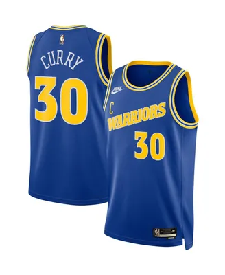 Men's Nike Stephen Curry Royal Golden State Warriors 2022/23 Swingman Jersey - Classic Edition
