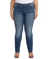 Silver Jeans Co. Plus Suki Mid Rise Straight Leg