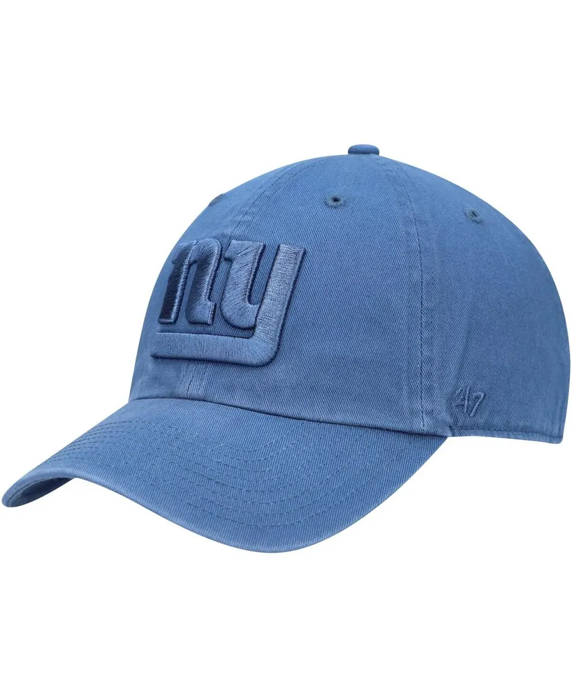 Men's '47 Brand Timber Blue New York Giants Clean Up Adjustable Hat